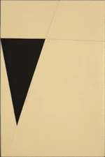 Large Abstract Painting 2x3' Earthtone 5 Geometric Demrin Fine Art Original NEW