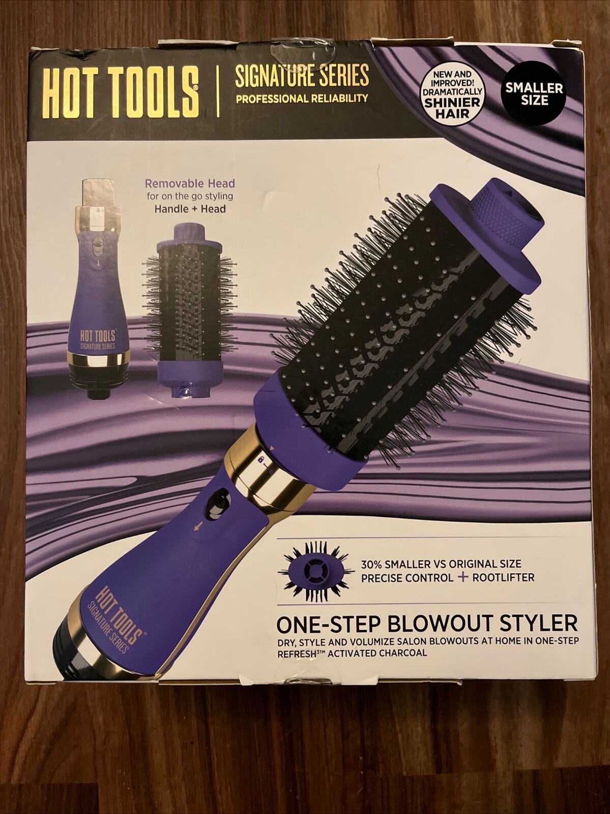 Purple Hot Tools Signature Series Blowout Brush Hot Tools Pro