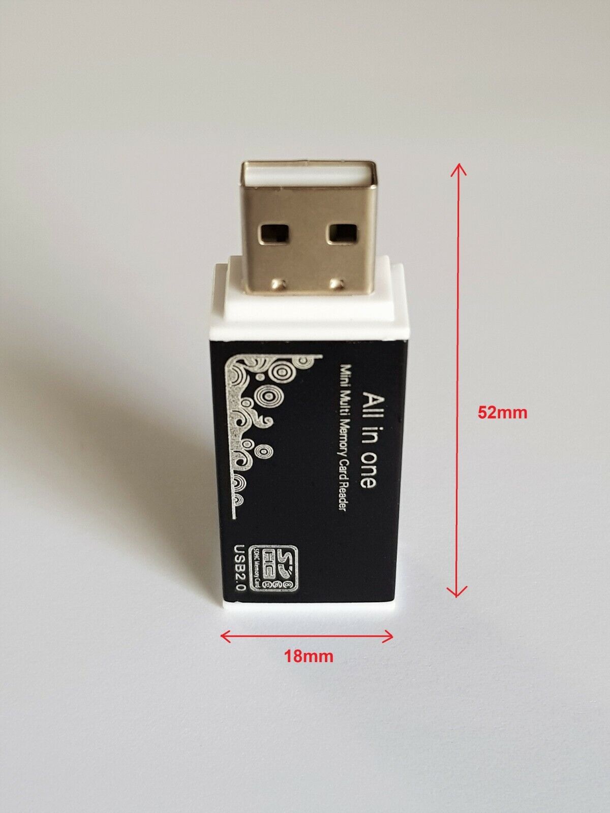 SD LECTEUR READER ADAPTATEUR USB MULTI CARTE MEMOIRE SD/SDHC/MMC/TFLASH/MICRO SD/MS 