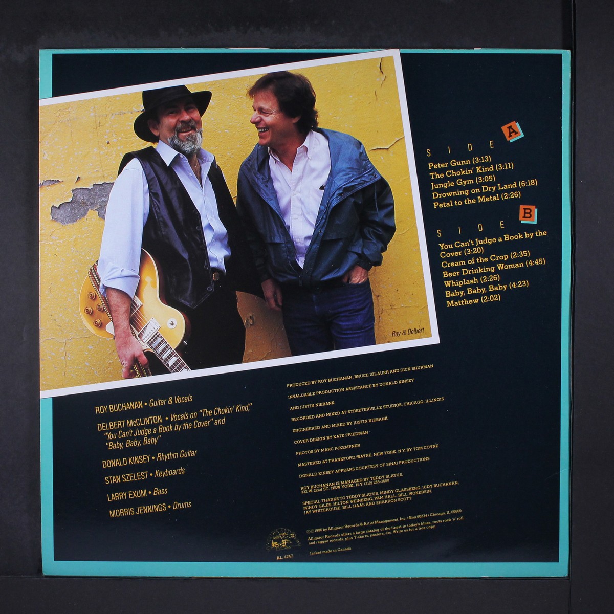 ROY BUCHANAN: dancing on the edge ALLIGATOR 12