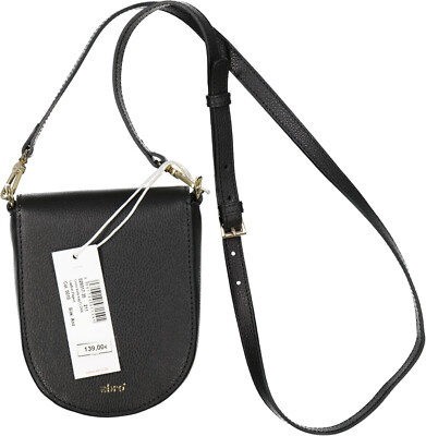 NEU !! ABRO Damen Leder Saddle Bag '' Flora '' schwarz Gr. ca. LxHxB 13x17x5,5cm