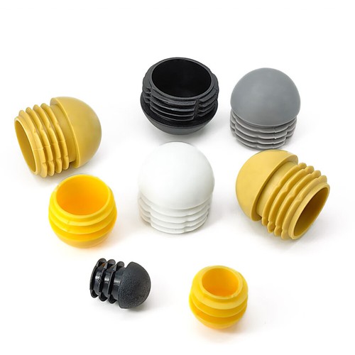 Domed Round Plastic End Caps Blanking Plugs Bung Tube Pipe Inserts 13mm - 76mm - Picture 2 of 61