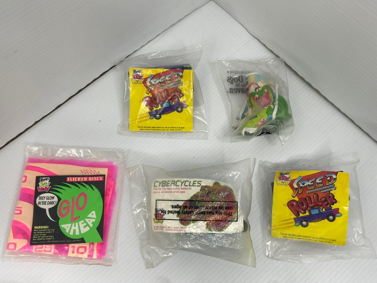 コンプ品 ウェンディーズ Wendy's ミールトイ 8種 ビンテージ Vintage Wendys Toys - Lot of 15 Wendy's Kids Meal Toys *NEW