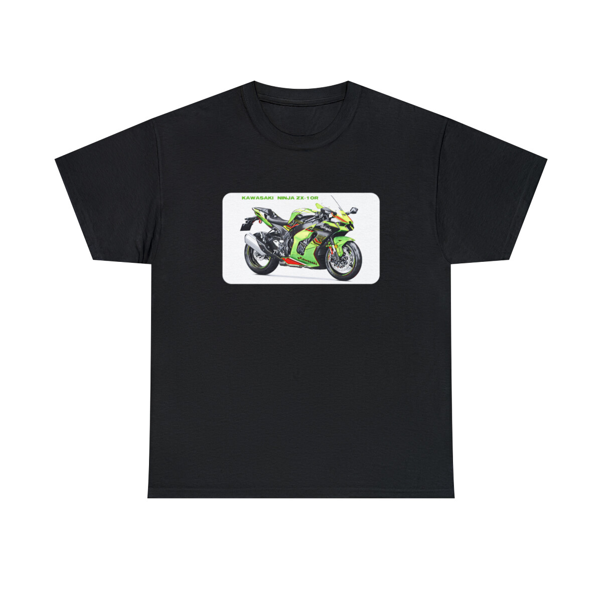 KAWASAKI Ninja ZX-10R T-shirt with technical details printed on