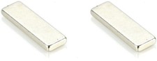 Pioneer 1/32 Scale Slot Car 25mm X 8mm X 2.5mm Bar Magnet - 2 Pack 34-2