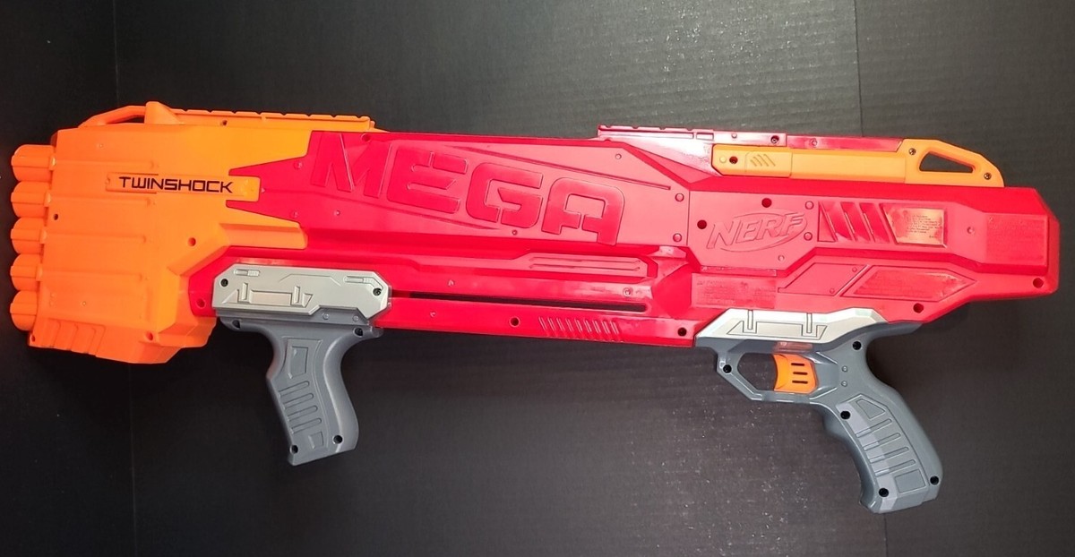 NERF MEGA TWINSHOCK ＋ NERF弾 8本 【公式通販】