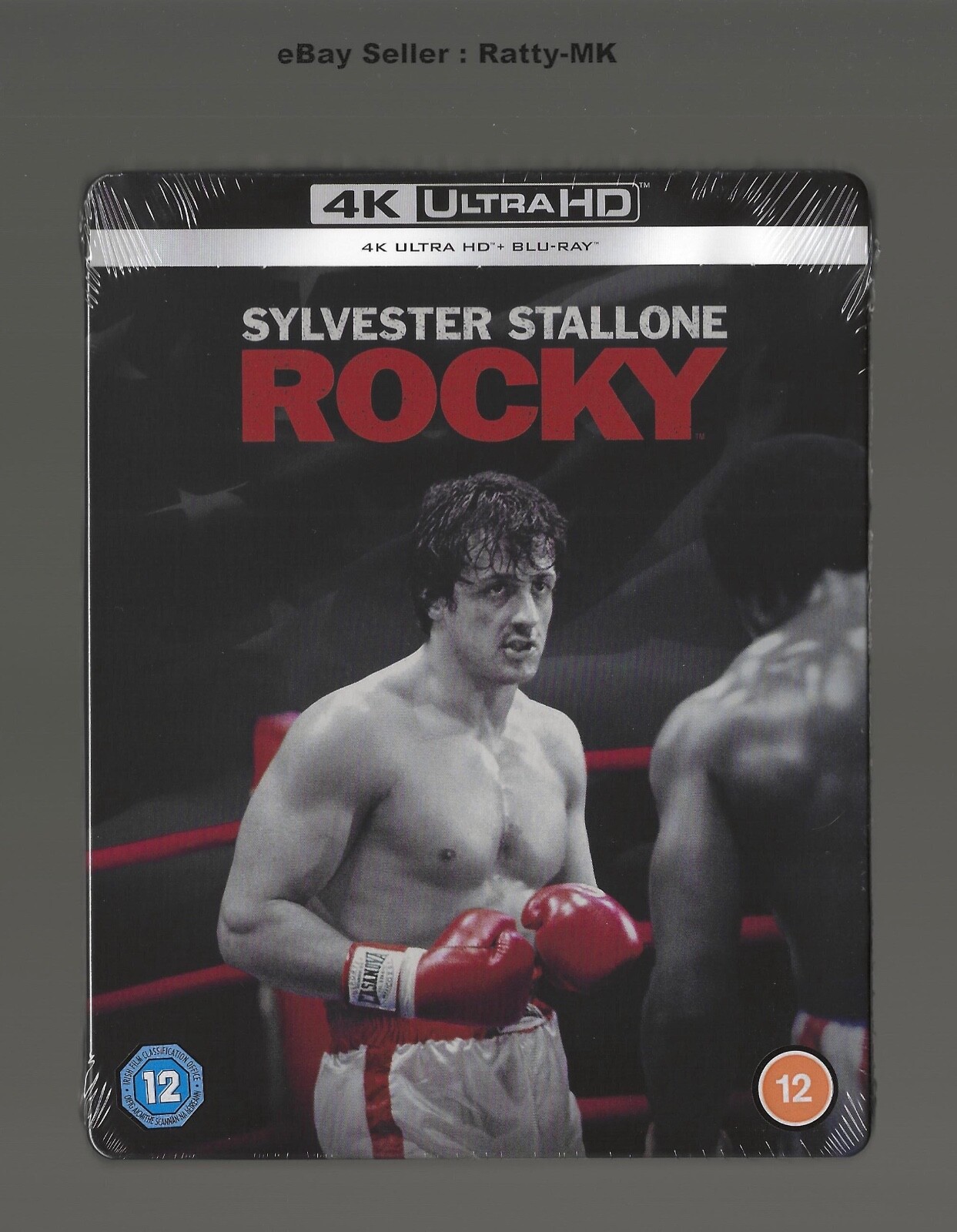ROCKY - UK EXCLUSIVE 4K + BLU RAY STEELBOOK - NEW & SEALED