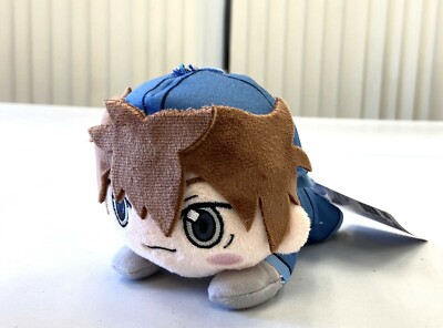 Cells at Work Anime Nesoberi Small Keychain Plush Toy Doll Blue B Cell SG8628