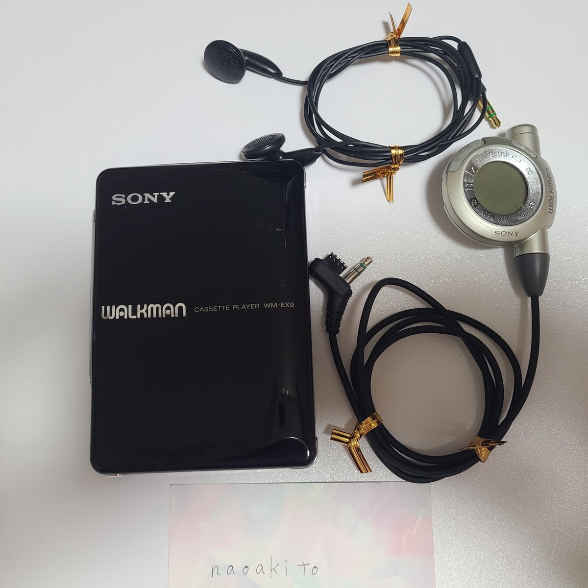 SONY WM-EX9 カセットプレーヤー、動作品 SONY WM-EX9 カセットプレーヤー （ジャンク）