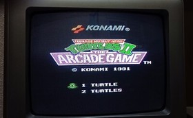 Teenage Mutant Hero Turtles II The Arcade Game,Nintendo NES.