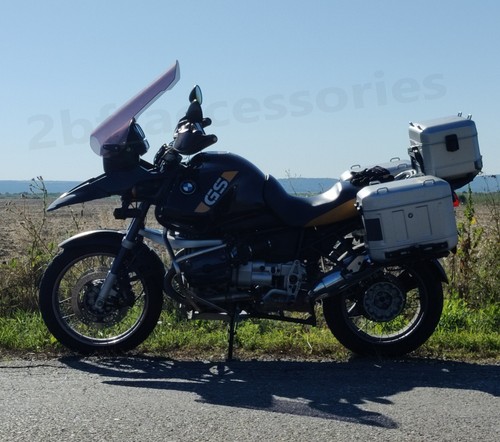 BMW R 1150 GS ADVENTURE 2001-2005 HAUTE PARE-BRISE TOURING ÉCRAN / 4 COULEURS - Photo 9/9