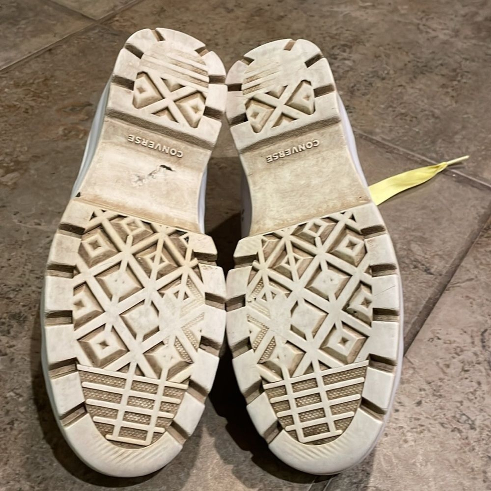 Converse White Chuck Taylor All Star Lugged Leather Sneaker Shoes Womens Size 8 thumbnail 8