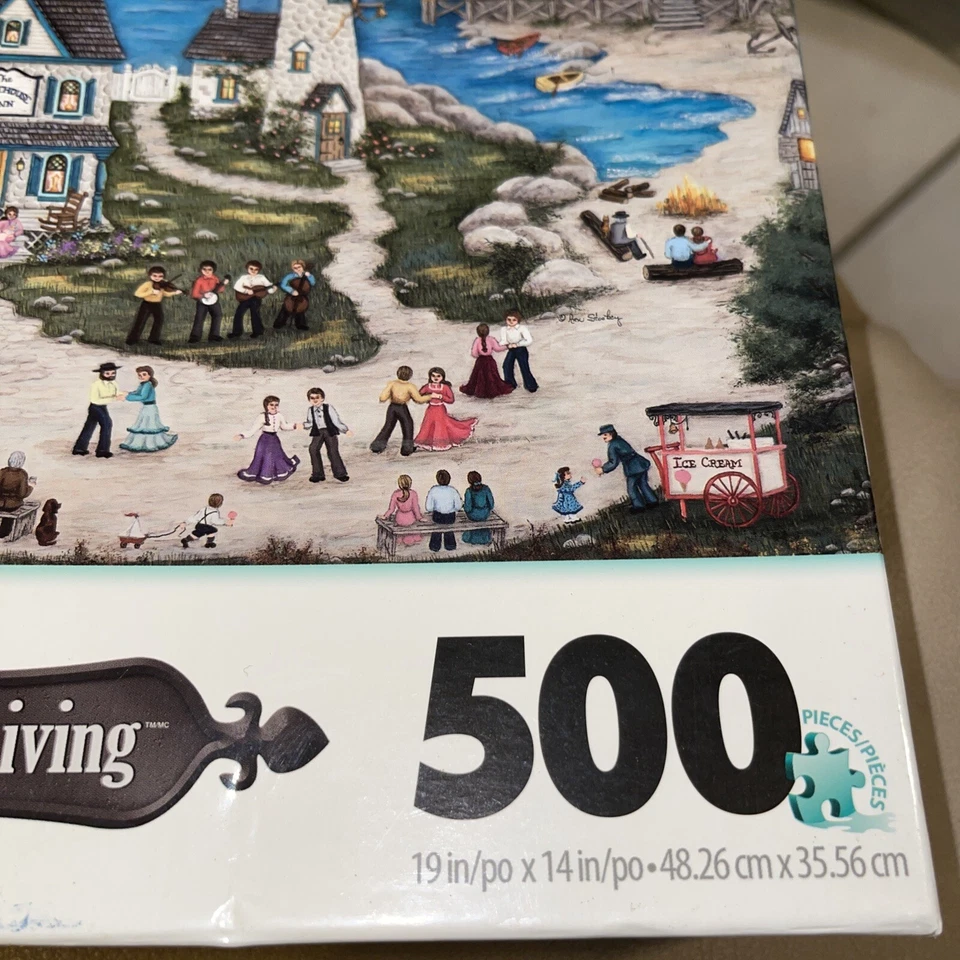 Sure Lox - BARN DANCE AT O'FLANNERY FARM - 500 PIEZAS MÁS GRANDES Puzzle / LN Foto 3 de 4