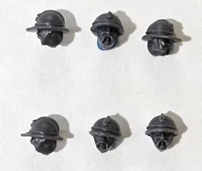 Wargames Atlantic Grognard Adrian Helmet x 6 28mm Imperial Guard