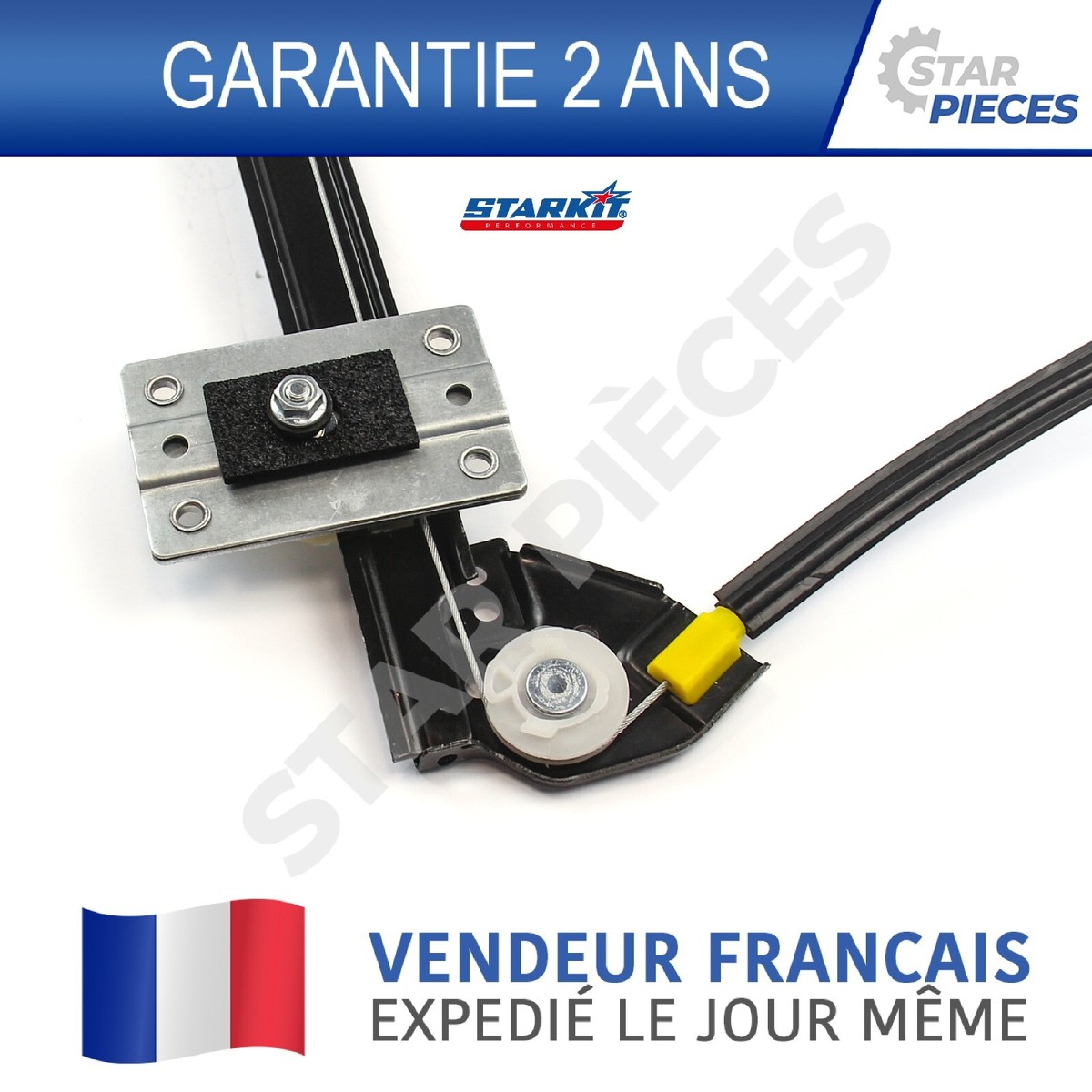 Accessoire Vitre électrique Leve-Vitre Électrique Compatible Audi A3 8L ( 1996-2003) - Conducteur Avant Gauche - 3 Portes Leve Vitre Audi