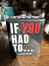 If You Had To  Party Pack Card Game New Sealed