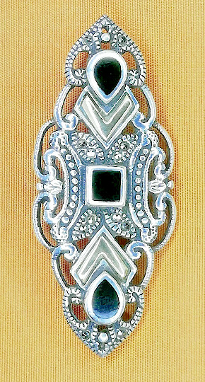 (2325ER) - Solid Gold 10K and Solid Silver 925 On… - image 1