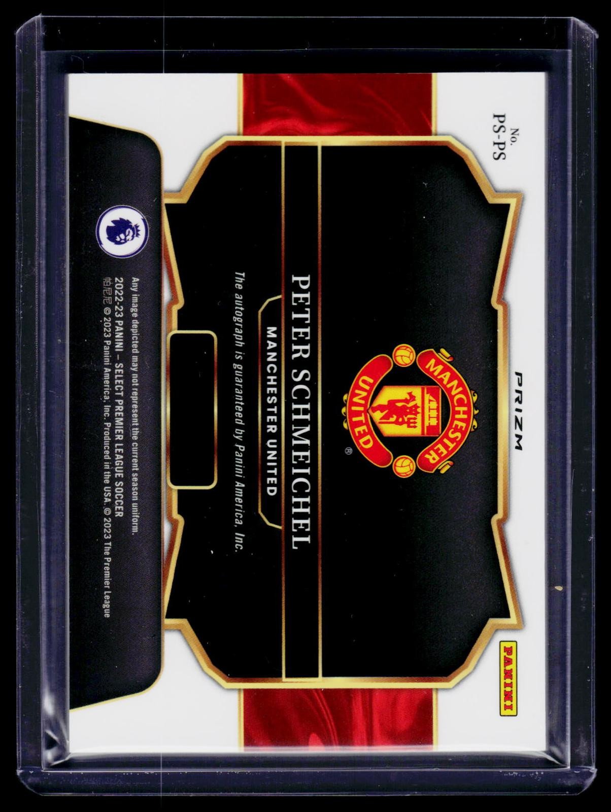 22-23 Panini Select Peter Schmeichel  Auto Silver
