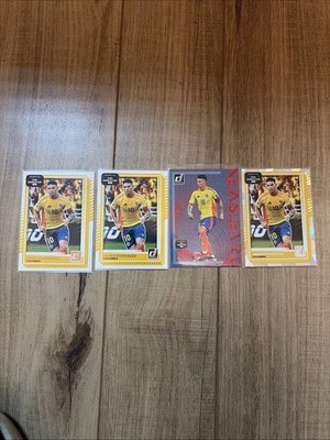 2025-26 James Rodríguez Donruss Road to FIFA World Cup (4) See Discription Below