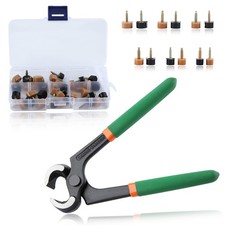 24 Pairs High Heel Tips with 6 Inches Stiletto Remove Pliers, Shoe Repair Kit...