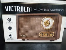 Victrola Willow Retro Wood Bluetooth Radio AM/FM / Expresso
