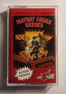 MAYDAY SQUAD HEROES - RARE MicroValue - Commodore 64 C64 C128 GETESTET Siehe Fotos