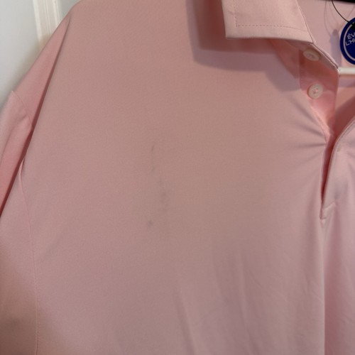 Polo golf RLX Ralph Lauren Performance vestibilità classica taglia XL rosa - Foto 3 di 5