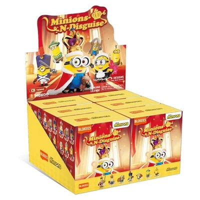 Minions Blokees Mokoo Series 01 Minions-N-Disguise - 1 figurine en boite mystere - Photo 1/2