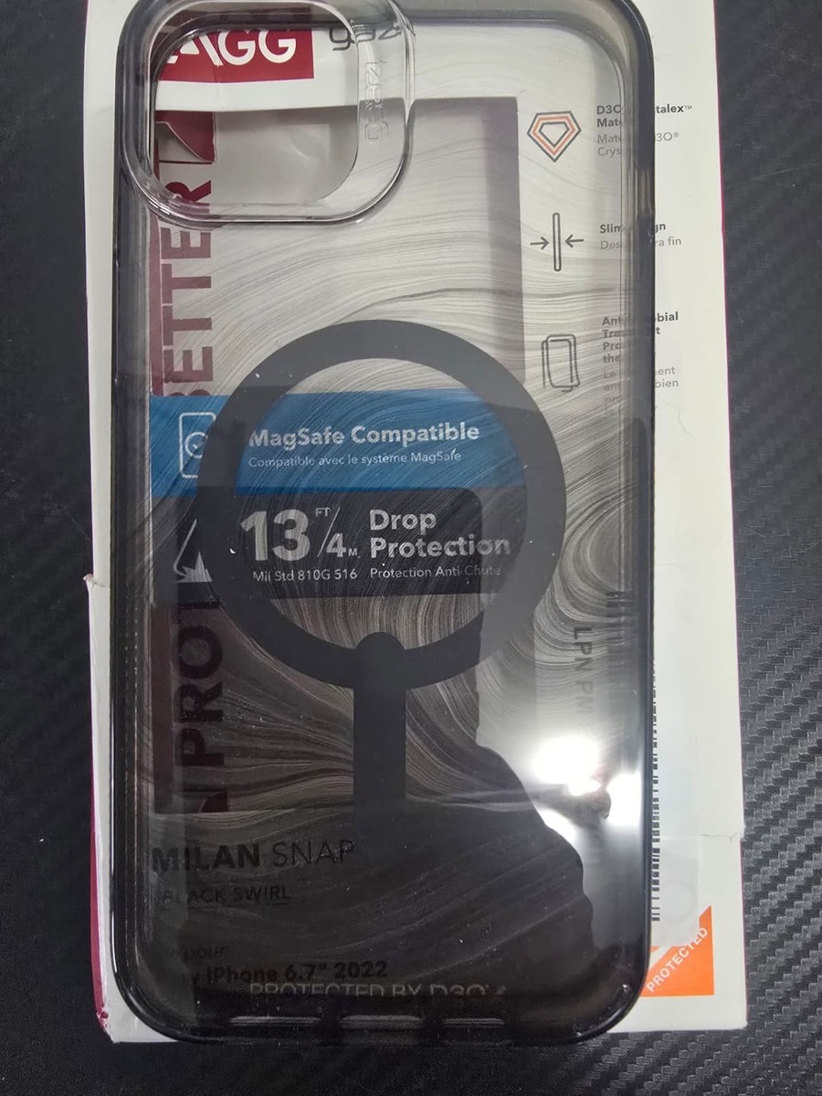 phone case with suction Casely Compatible with MagSafe Grippy