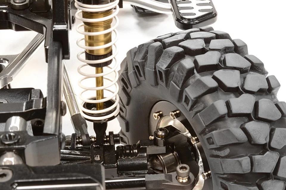 Billet Machined 1/10 Twin Motor Trail Roller 4WD Off-Road Scale Crawler ARTR - Image 3 of 4
