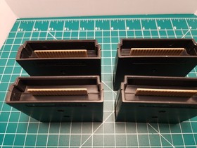 Vectrex Cartridge Lot of 4 Tested Armor Attack, Berzerk, Hyperchase, Scramble