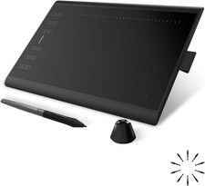 Inspiroy H1060P Graphics Drawing Tablet with 8192 Pressure Sensitivity Battery-F