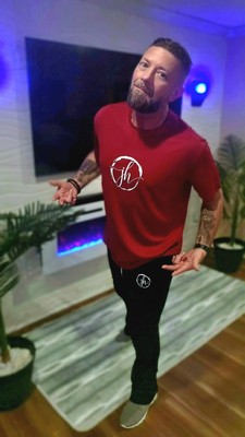 Jay Harbin Designer Polyester Moisture Wicking Athlethic Tee Shirt