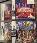 Nintendo DS - I Spy Game Pack - I Spy Castle/ Fun House -Castle Lot 2 Tested CIB