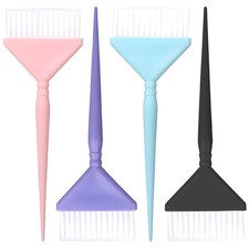 Classic Hair Dye Brush Set: 4 Multi-Use Tint Brushes for Standard