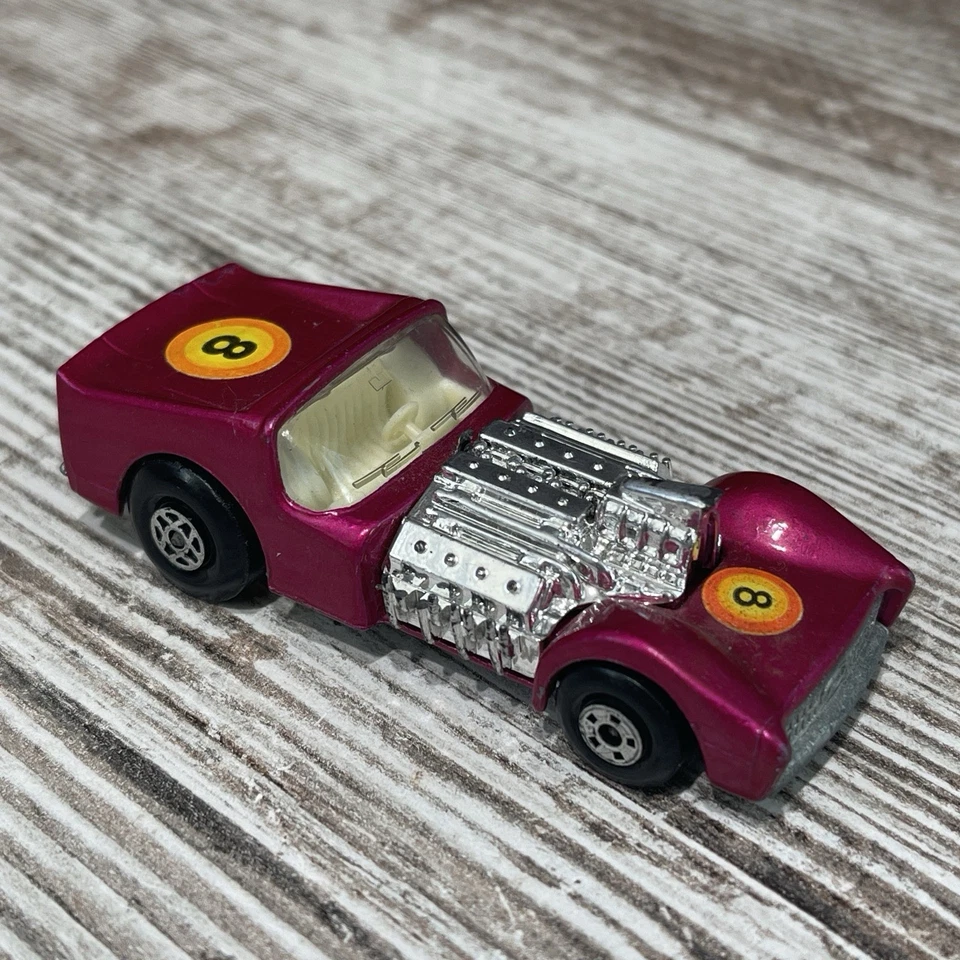 Matchbox Lesney Superfast 1970 Rojo No. Road Dragster 19 Foto 2 de 4