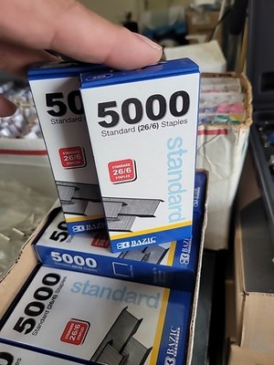 Standard,(26/6) Staples, 10000 Pcs, Performance Guarantee