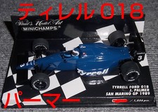 1 43 Tyrrell 018 Palmer San Marino GP 1989 TYRRELL FORD Ford