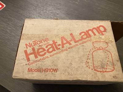 #ad NOS Nutone Heat a Lamp H910W Heat Lamp 120V Ceiling Mount $35.00