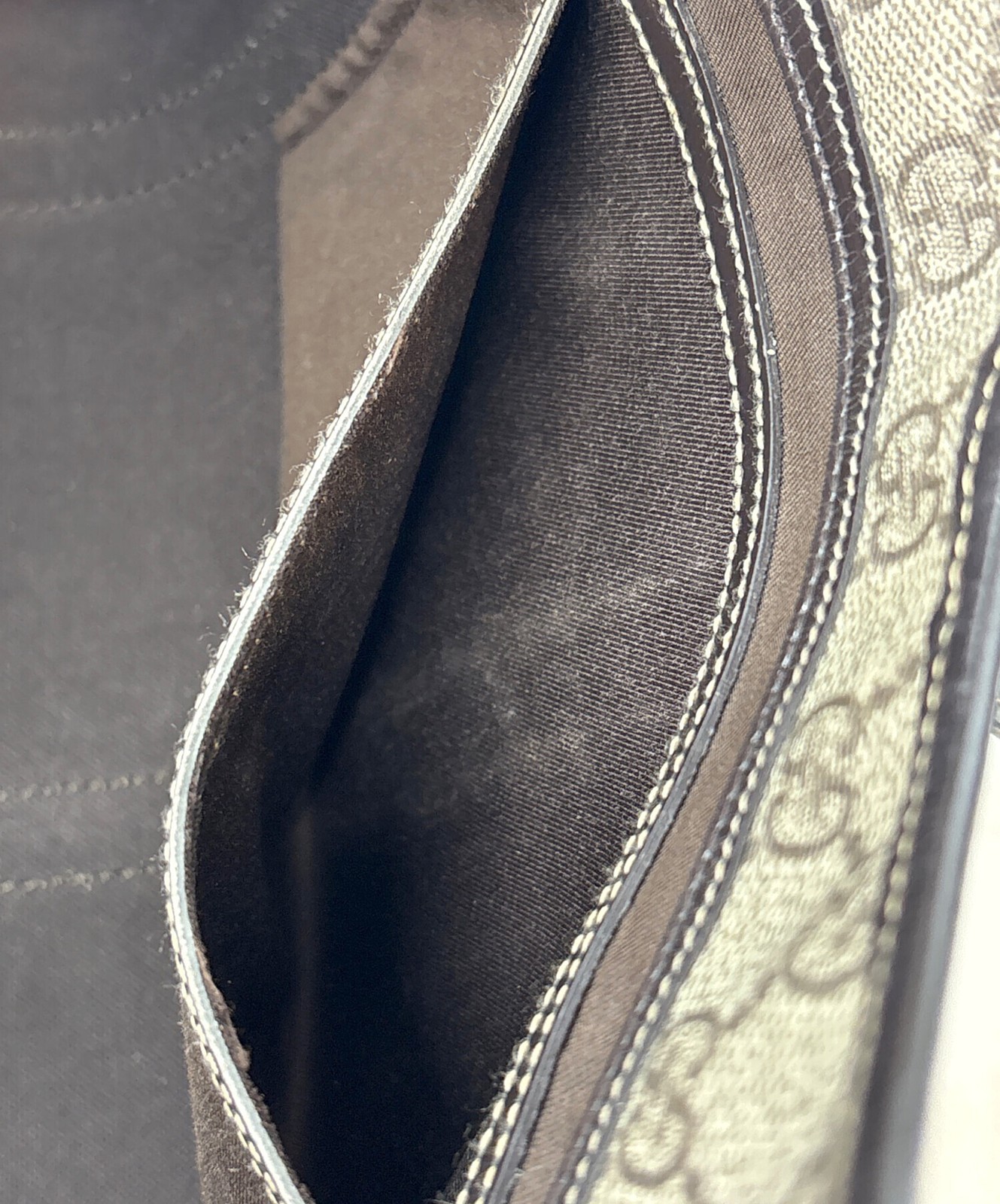 GUCCI Brown Handbag Leather Italy Model 203494 SN2600 thumbnail 16