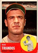 1963 Topps #475 Gus Triandos