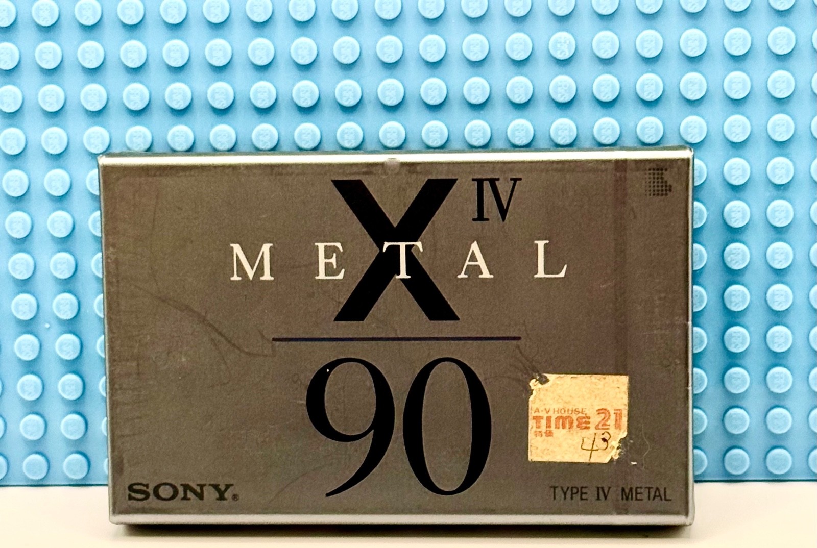 SONY  X IV   METAL  90  1992  JAPAN  TYPE IV   BLANK CASSETTE TAPE (1) (SEALED)