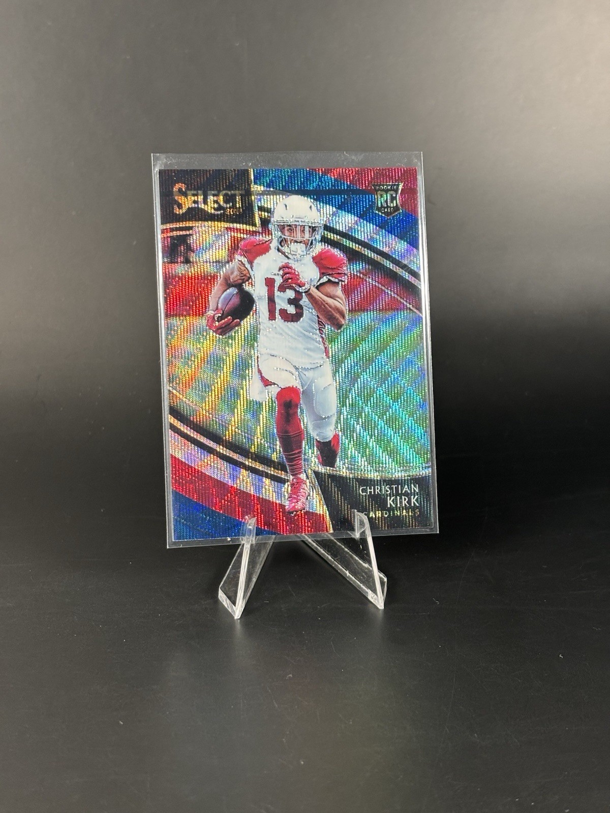 2018 Panini Select Field Level Christian Kirk #270 Tri-Color Prizm /99 (RC)