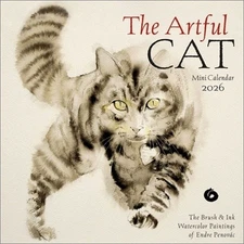 The Artful Cat 2026 Mini Wall Calendar (Calendar)