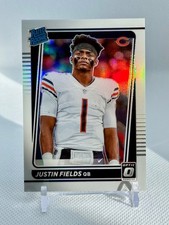 2021 Donruss Optic - JUSTIN FIELDS RC Rated Rookie SP Holo Prizm Variation #204