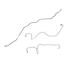 Front Brake Line Kit Fits 90-96 Ford F150 Steel TKT8741OM