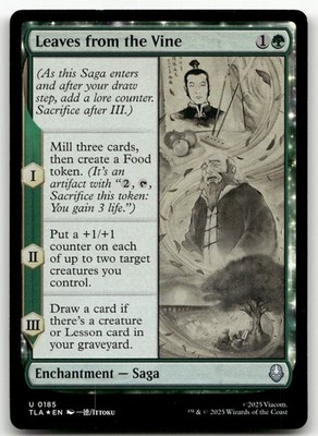 Leaves from the Vine #185 (Foil) (NM) Avatar: The Last Airbender TLA Magic MTG