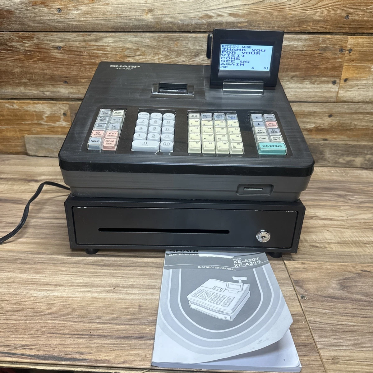 Sharp XE-A207 POS Cash Registers for sale - eBay