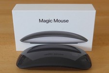 Apple Magic Mouse Schwarz Silber Bluetooth Wi...