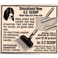 Nel-Rich Products Co Sensational New E-Z Scoop Richfield MN 1966 Ad SAH8-3